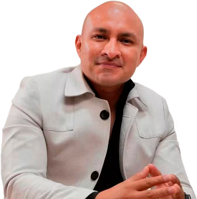 Luis Alonzo candidato alcalde de Lince