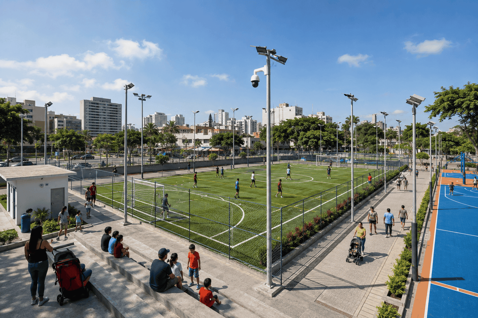 Programa Canchas Seguras para modernizar infraestructura deportiva en Lince