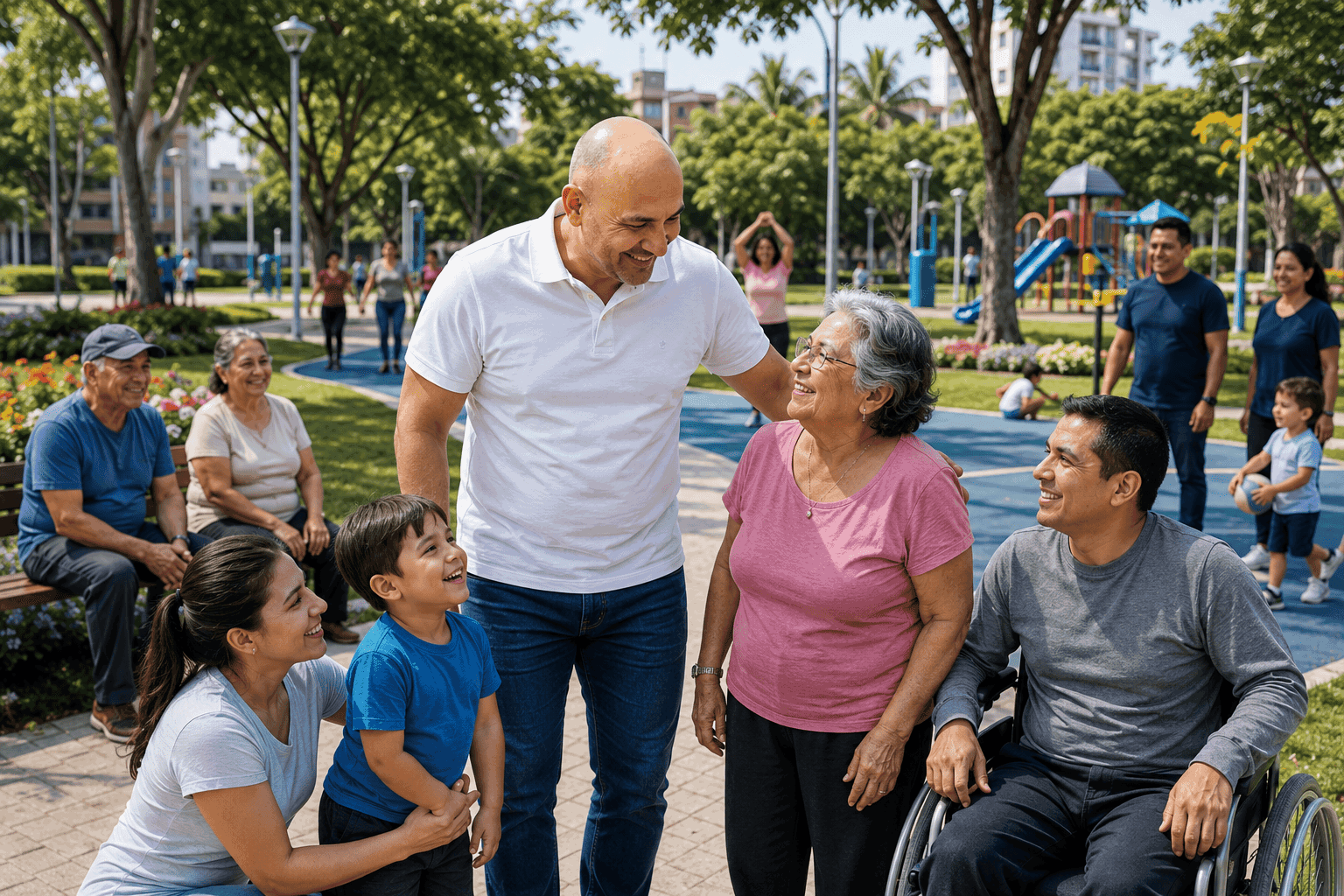Espacios comunitarios accesibles para todos los vecinos de Lince