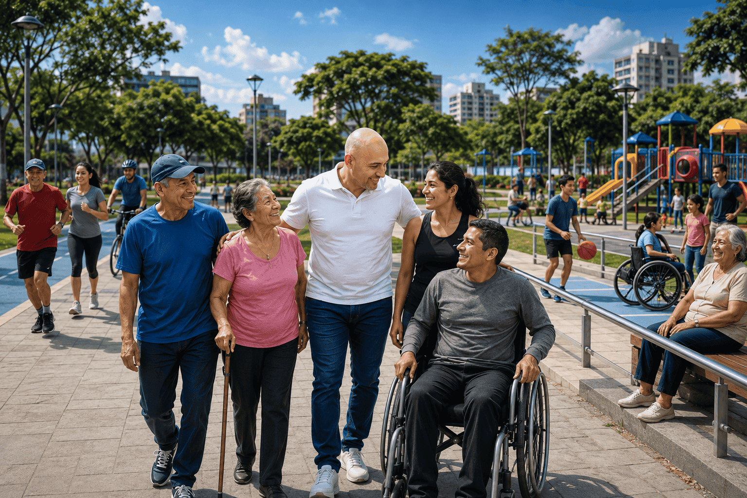 Lince Incluye propuesta de Luis Alonzo alcalde de Lince para CIAM OMAPED adultos mayores personas con discapacidad e inclusión social