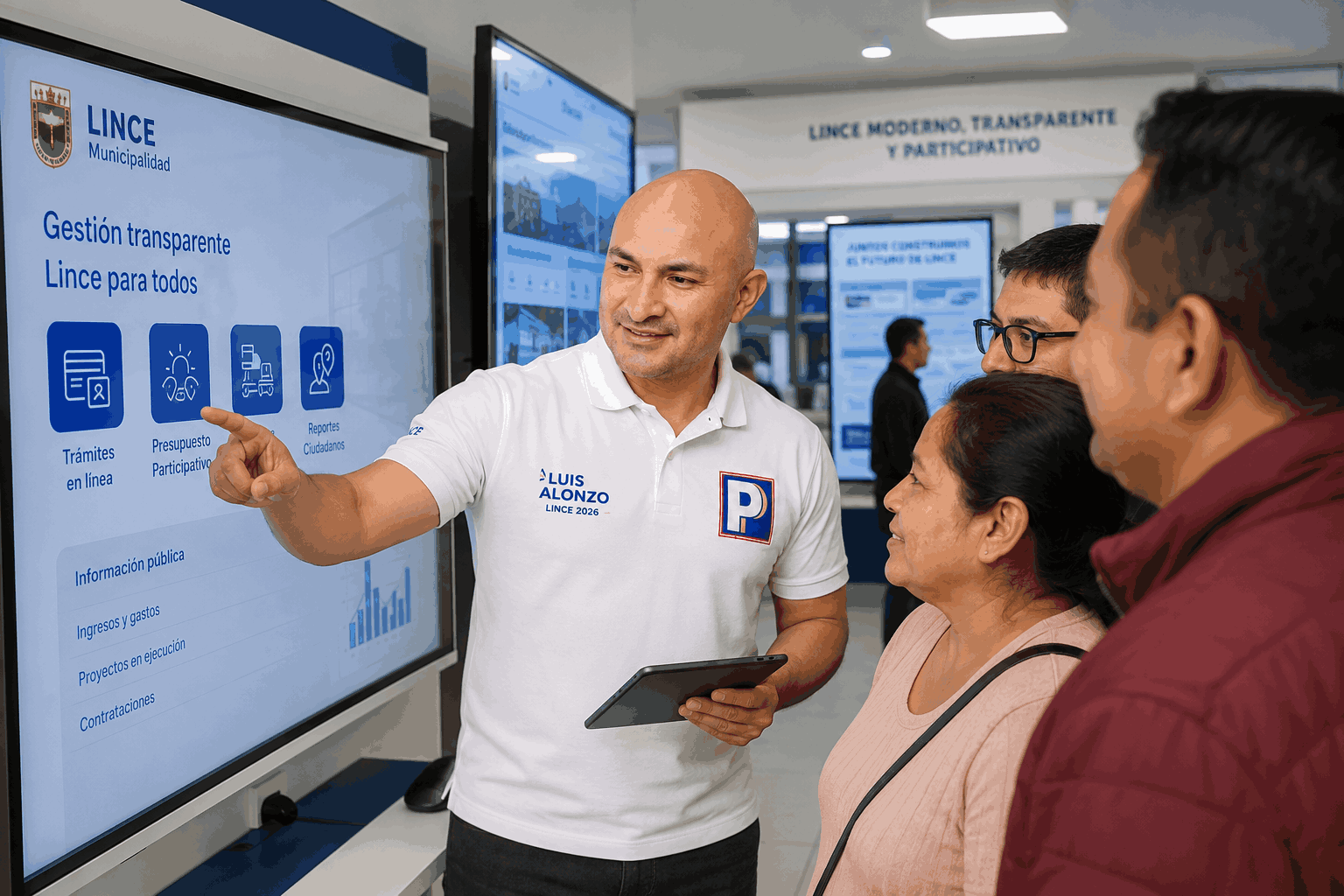 Propuesta Lince Transparente de Luis Alonzo para una municipalidad abierta y sin corrupción